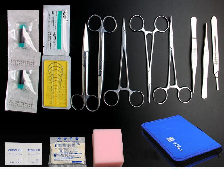 Medical Aids 13 in 1 Training Surgical Instrument Tool Kit/Surgical ...